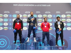 Dünya 2.’si Güreşçi Fatih Erdin’in Hedefi Büyük