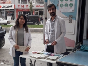 Hakkari’de “Dünya El Yıkama Günü” Standı Açıldı