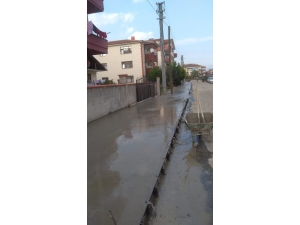 Düzce’de Bazalt Beton Çalışmaları Başladı