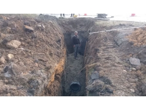 Kanalizasyon Çalışmaları Hızla Devam Ediyor