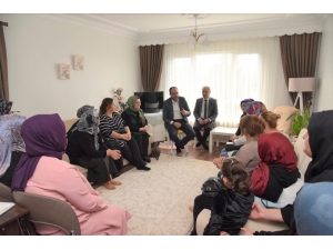 Başkan Ayaz’dan Sıcak Ve Samimi Sohbet