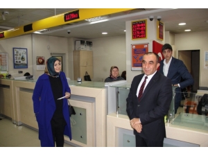 Ağrı’da Ptt’den Müşterisine Sürpriz