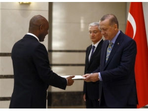 Cumhurbaşkanı Erdoğan, Etiyopya Büyükelçisini Kabul Etti