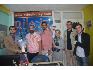 Ak Parti İl Gençlik Kollarından İha Muhabirine Ziyaret