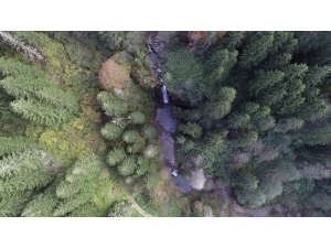 Gerce Şelalesi’nde Sonbahar Güzelliği