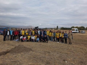 Ağrı’da Yılın Son Fidanları Dikildi