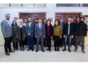 Bşeü Rektörü Taş Tömer’i Ziyaret Etti