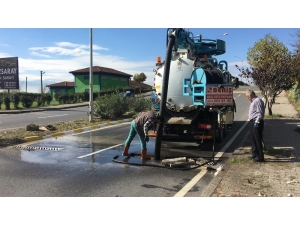 Düzce’de Temizlik Çalışmaları Sürüyor