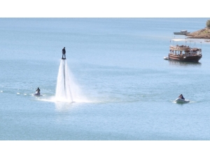 Tunceli, Türkiye Su Jeti Ve Flyboard Şampiyonasına Hazır