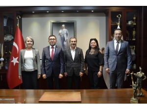 Baro Başkanı Elagöz’den Başkan Ataç’a Ziyaret