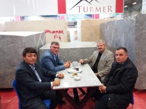 Başkan Duymuş, Bursa’da Düzenlenen Mermer Fuarını Ziyaret Etti