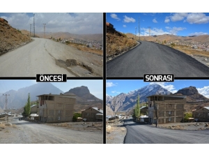 Hakkari’de Yollar Bir Bir Yenileniyor
