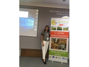 Tarım Kongresine Üniversiteyi Temsil Etti
