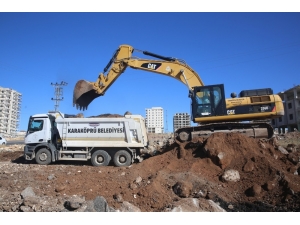 Karaköprü’de Yeni Yol Açma Çalışmaları Sürüyor