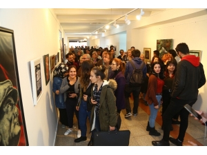 Sdü’de Sanatçı Öğretim Elemanları Sergisi