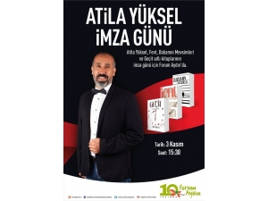 Prof. Dr. Atila Yüksel, Okurlarıyla Forum Aydın’da Buluşuyor