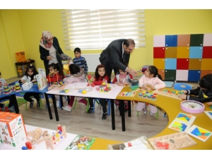 Kreş Açılışında Buruk Sevinç Yaşandı