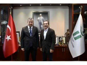 Kaymakam Yılmaz’dan Başkan Ataç’a Ziyaret