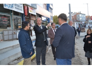 Başkan Bozkurt Sıcak Asfalt Çalışmalarını İnceledi