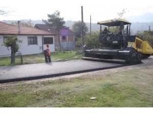 Kuzuluk’ta Sıcak Asfalt Serimi Gerçekleşti