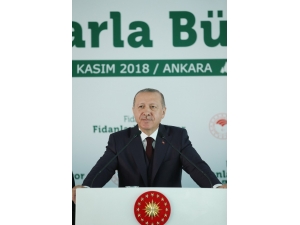 Cumhurbaşkanı Erdoğan: “Türkiye Erozyon İle Mücadelede Dünya Lideridir”