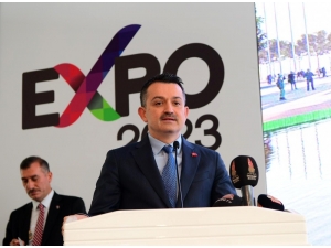 Bakan Pakdemirli: "Expo 2023 Kahramanmaraş’a Saygınlık Kazandıracak”