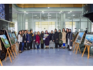 Meram Belediyesinde Yağlı Boya Resim Sergisi Açıldı