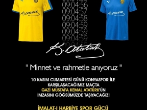 Ankaragücü Formasında ’Atatürk’ İmzası
