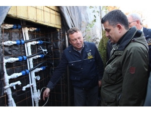 Biyoyakıtla Isınan Köyü Bakan Pakdemirli Ziyaret Etti
