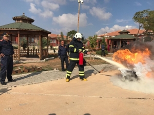 Yangın Eğitimleri Devam Ediyor