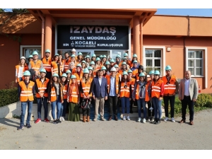 İzaydaş Üniversiteli Çevrecileri Ağırladı