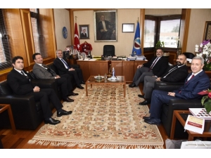 Rektör Çomaklı’ya Ziyaretler Devam Ediyor