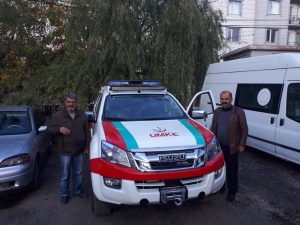 Muş’a Yeni Umke Aracı Gönderildi