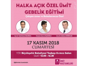 Özel Ümit Hastanesi’nin Gebelik Eğitimleri Devam Ediyor
