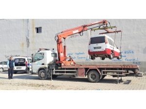 Erenler’ Hurda Araç Temizliği Aralıksız Devam Ediyor