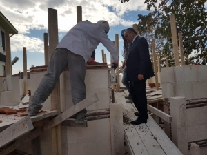 Başkan Dursun Ay Restorasyon Çalışmalarını İnceledi