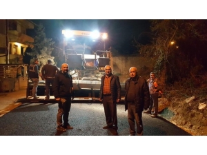 Uzunkum Mahallesi’ne 935 Ton Asfalt Atıldı