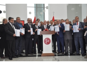 Mhp’nin 5’i Büyükşehir 12 Belediye Başkan Adayı Belli Oldu