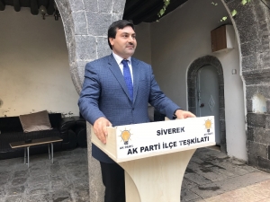 Ak Parti Siverek İlçe Başkanı İstifa Etti