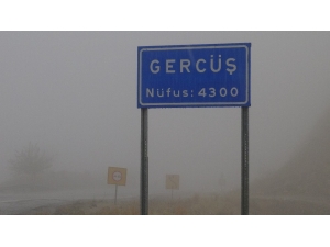Gercüş’ü Sis Kapladı