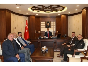 Vali Akbıyık’a Ziyaretler Devam Ediyor