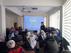 Jandarma Kadınları Bilgilendirdi
