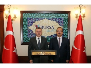 Vali Büyükakın’dan Bursa Valisi Canbolat’a Hayırlı Olsun Ziyareti