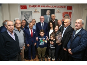 Kazım Kurt Malatyalılar Derneğini Ziyaret Etti