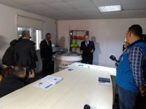 Bakan Turhan Yapımı Süren Çamlıca Kulesi’nde İncelemelerde Bulundu