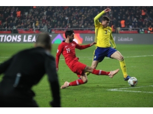 Uefa Uluslar Ligi: Türkiye: 0 - İsveç: 0 (İlk Yarı)