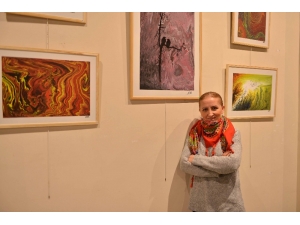 Konservatuvar Öğrencisinin Resim Sergisi Büyük İlgi Gördü