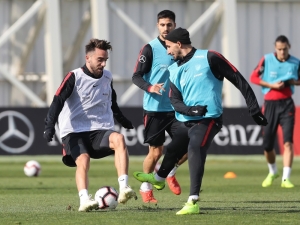 A Milli Futbol Takımı, Ukrayna Maçının Hazırlıklarına Başladı