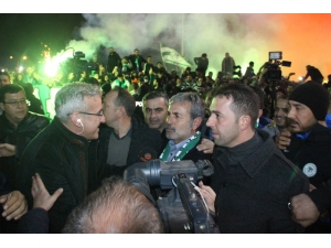 Aykut Kocaman Coşkuyla Karşılandı