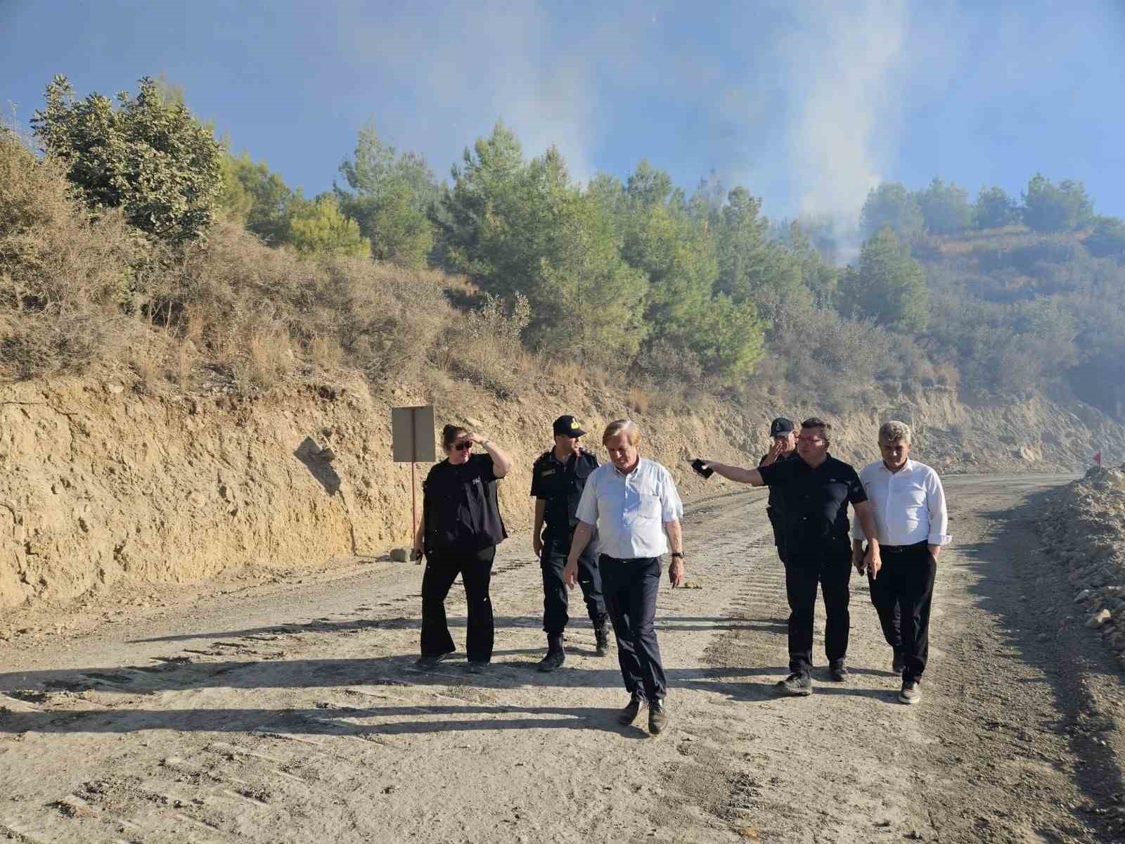 serik-teki-yanginin-ardindan-hasar-tespit-calismalari-basladi